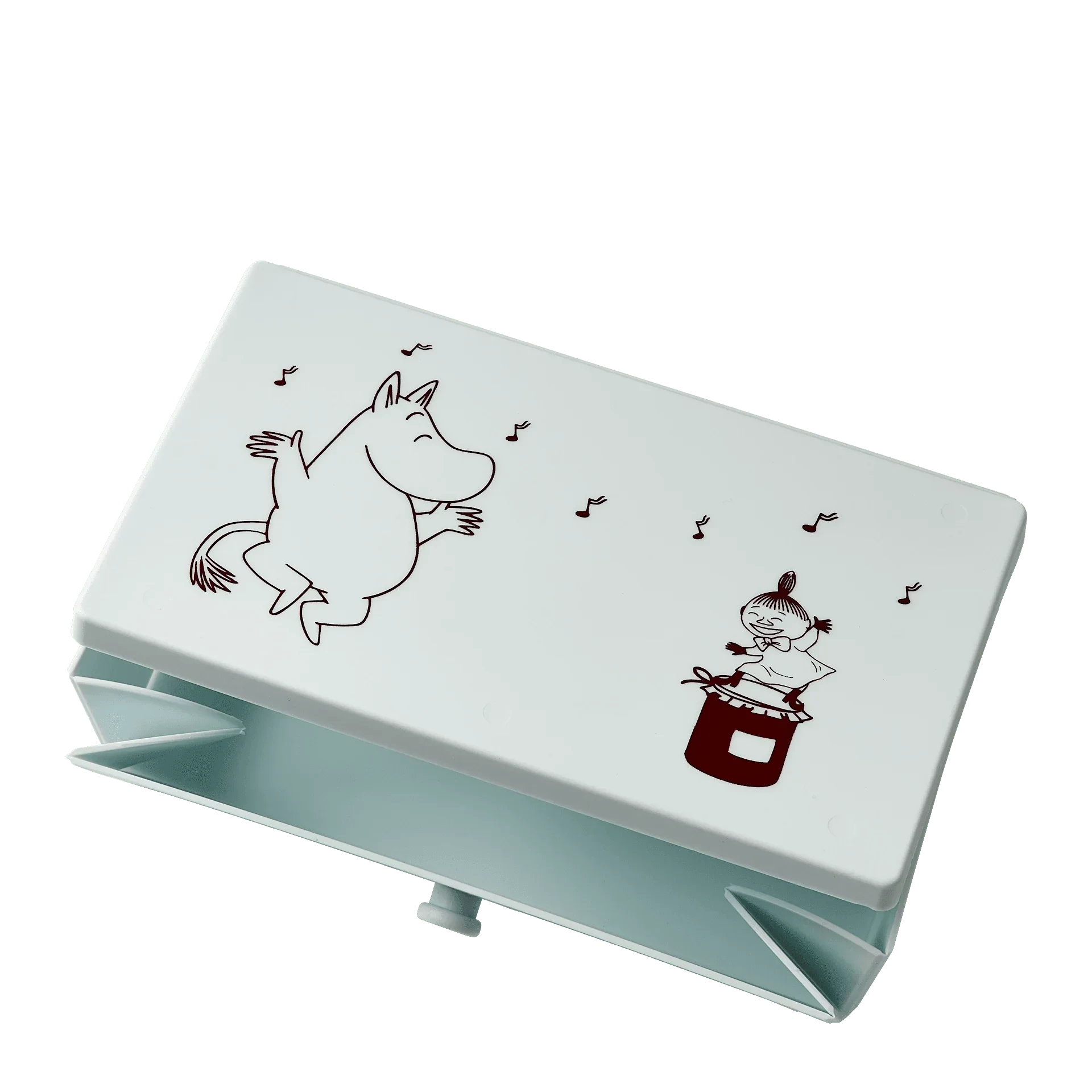 Moomin Lunch Box 01, Rektangulær, morning mist.