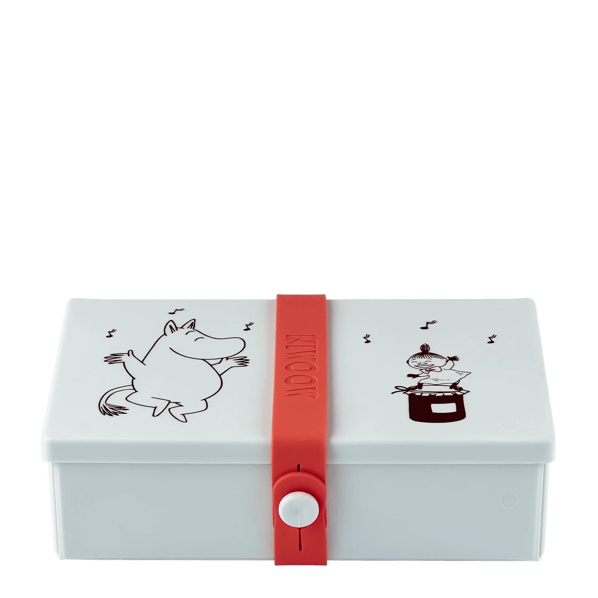 Moomin Lunch Box 01, Rektangulær, morning mist.