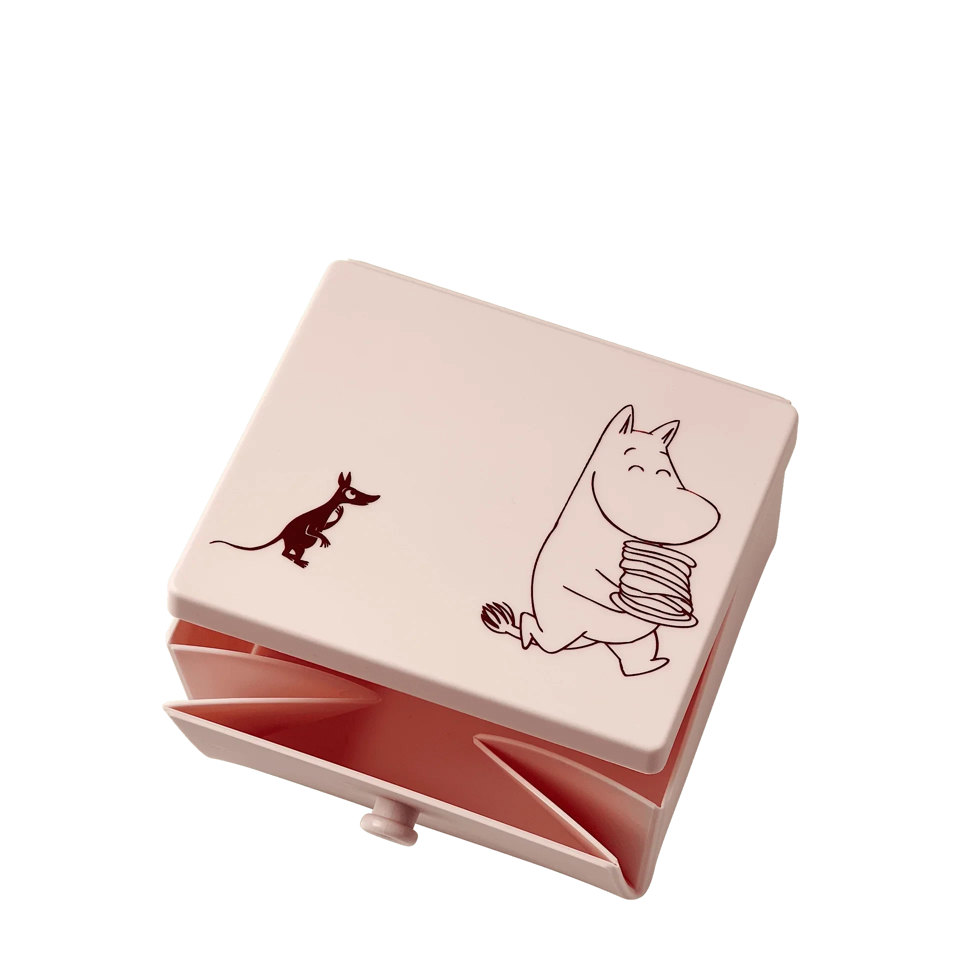 Moomin Lunch Box 02, Delicat Pink.