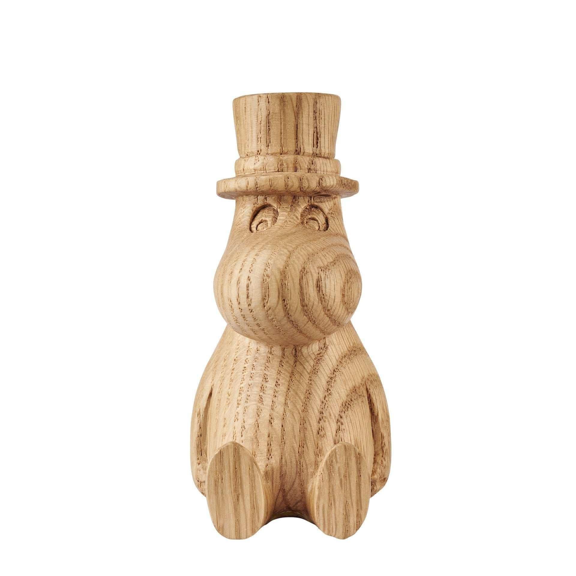 Moomin træfigur Egetræ - Mumifar 10cm.