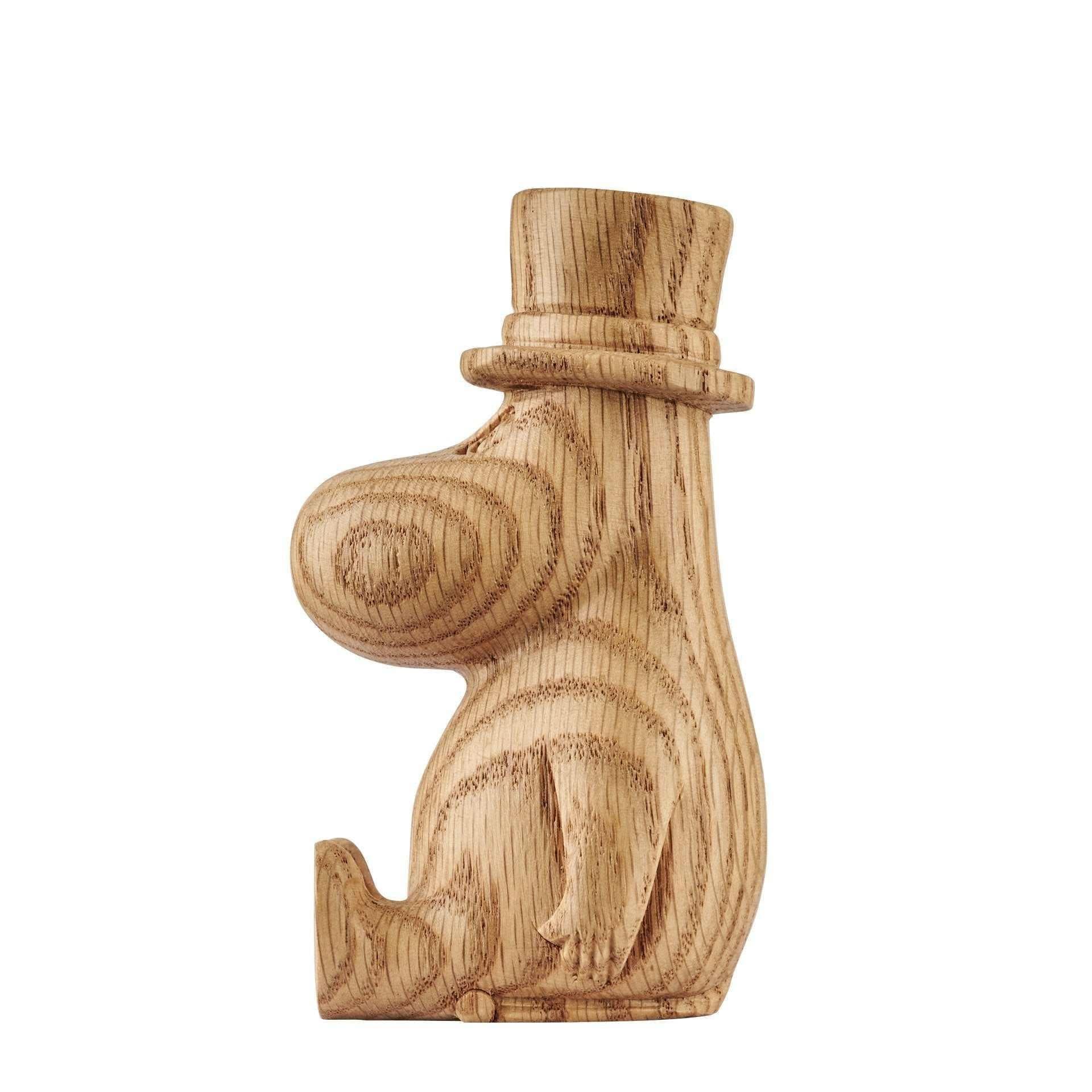 Moomin træfigur Egetræ - Mumifar 10cm.