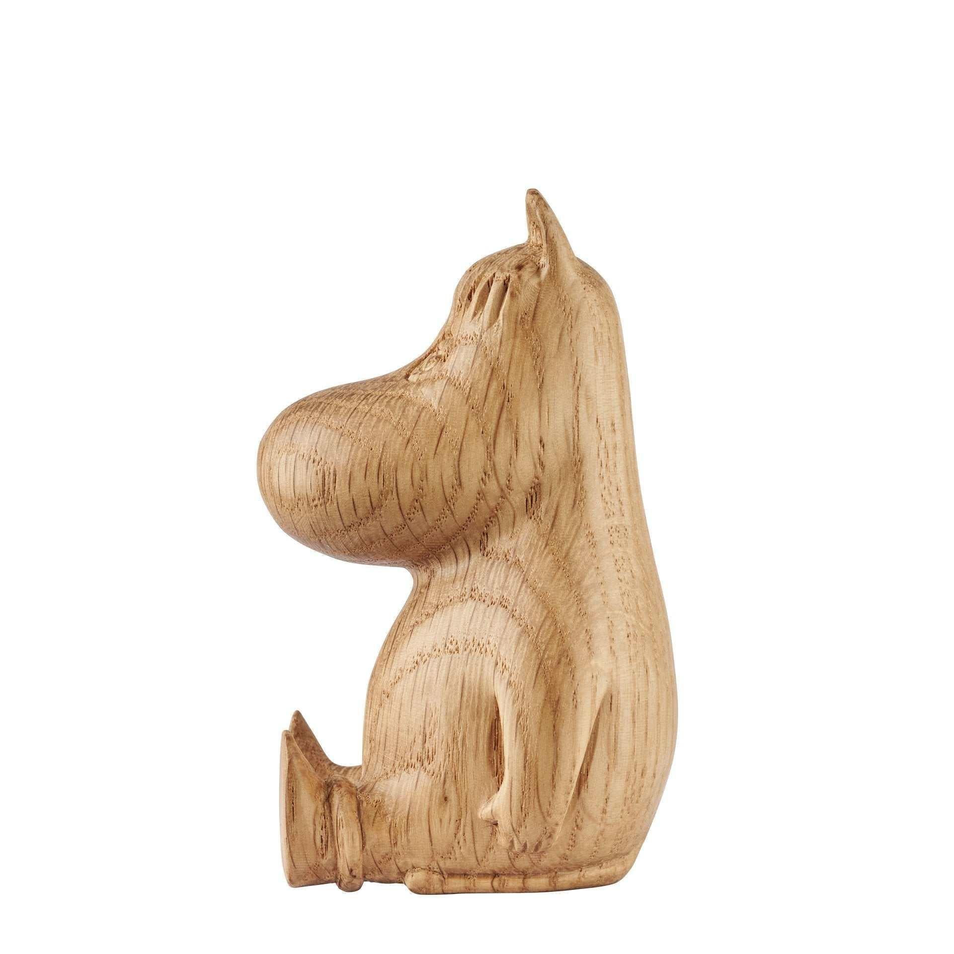 Moomin Snorkfrøken træfigur 10 cm - Dekoration og Samlerobjekt.