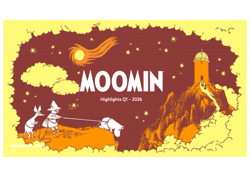 Moomin highlights 2026, mumitroldenes univers og meritter