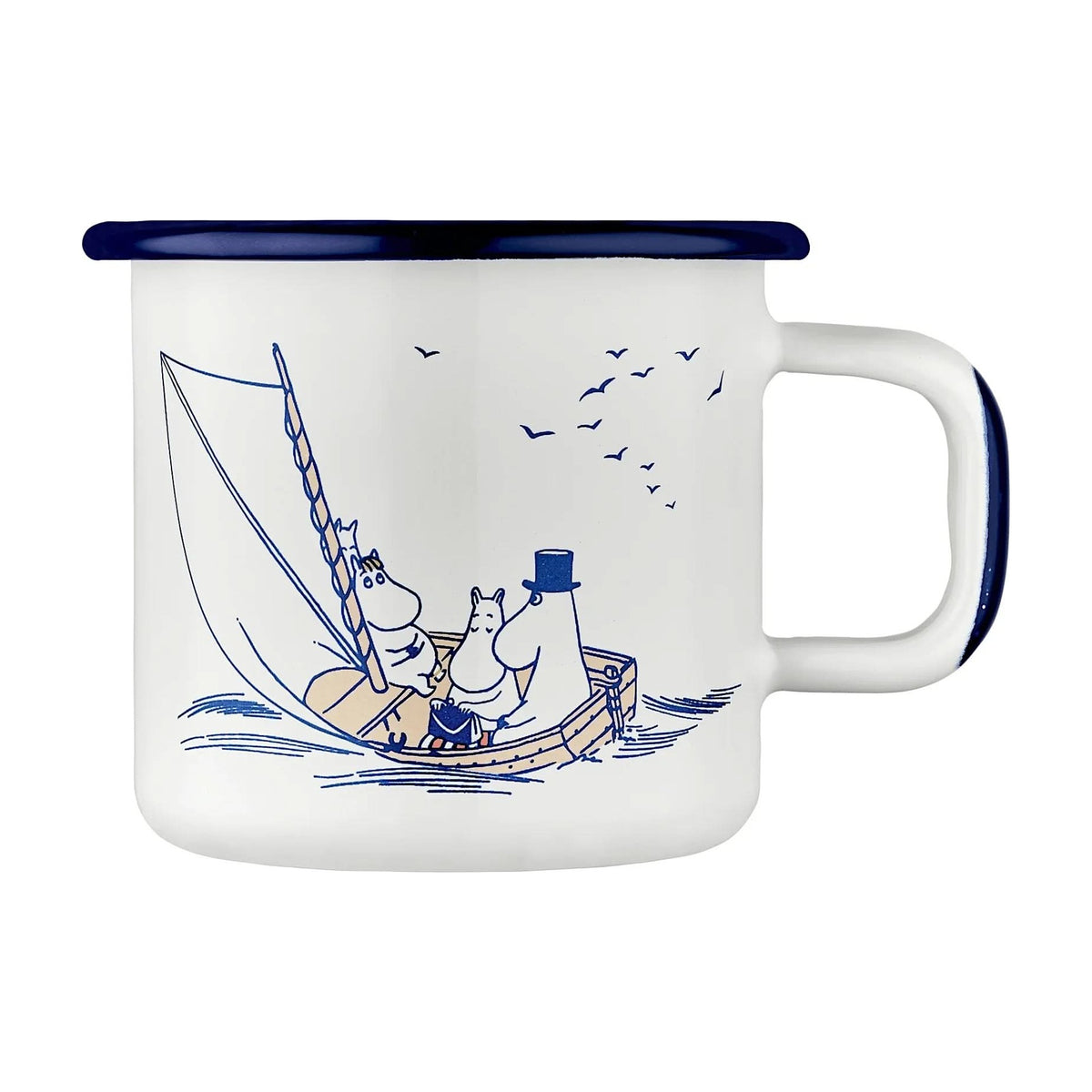Mumitroldene emaljekrus 3,7 dl - Sailors - Dsignhouse