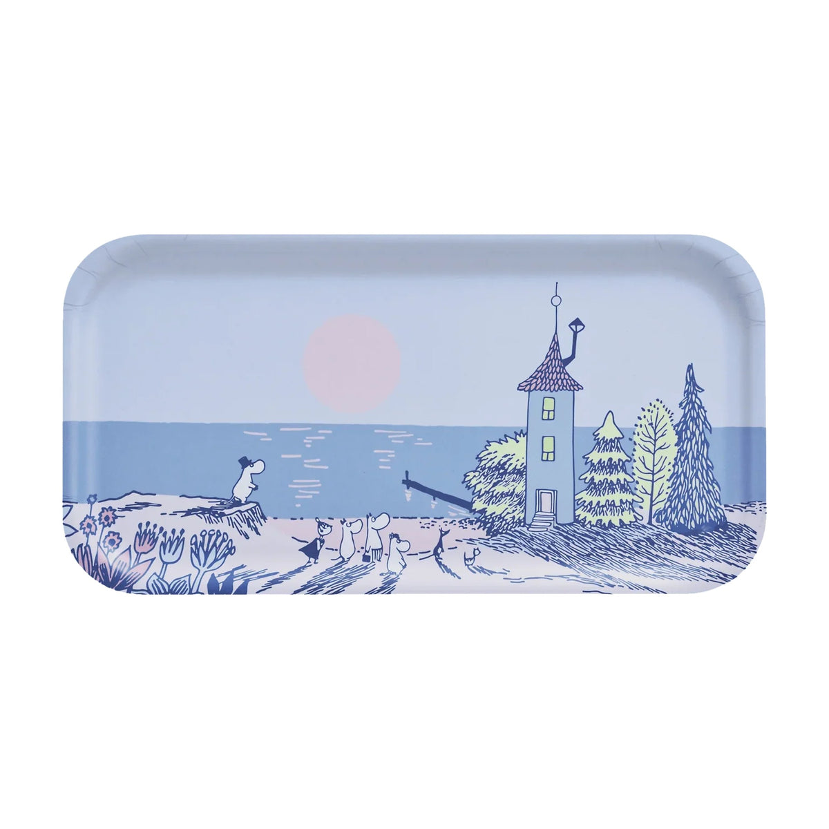 Mumitroldene bakke 43x22 cm Sunset - Dsignhouse