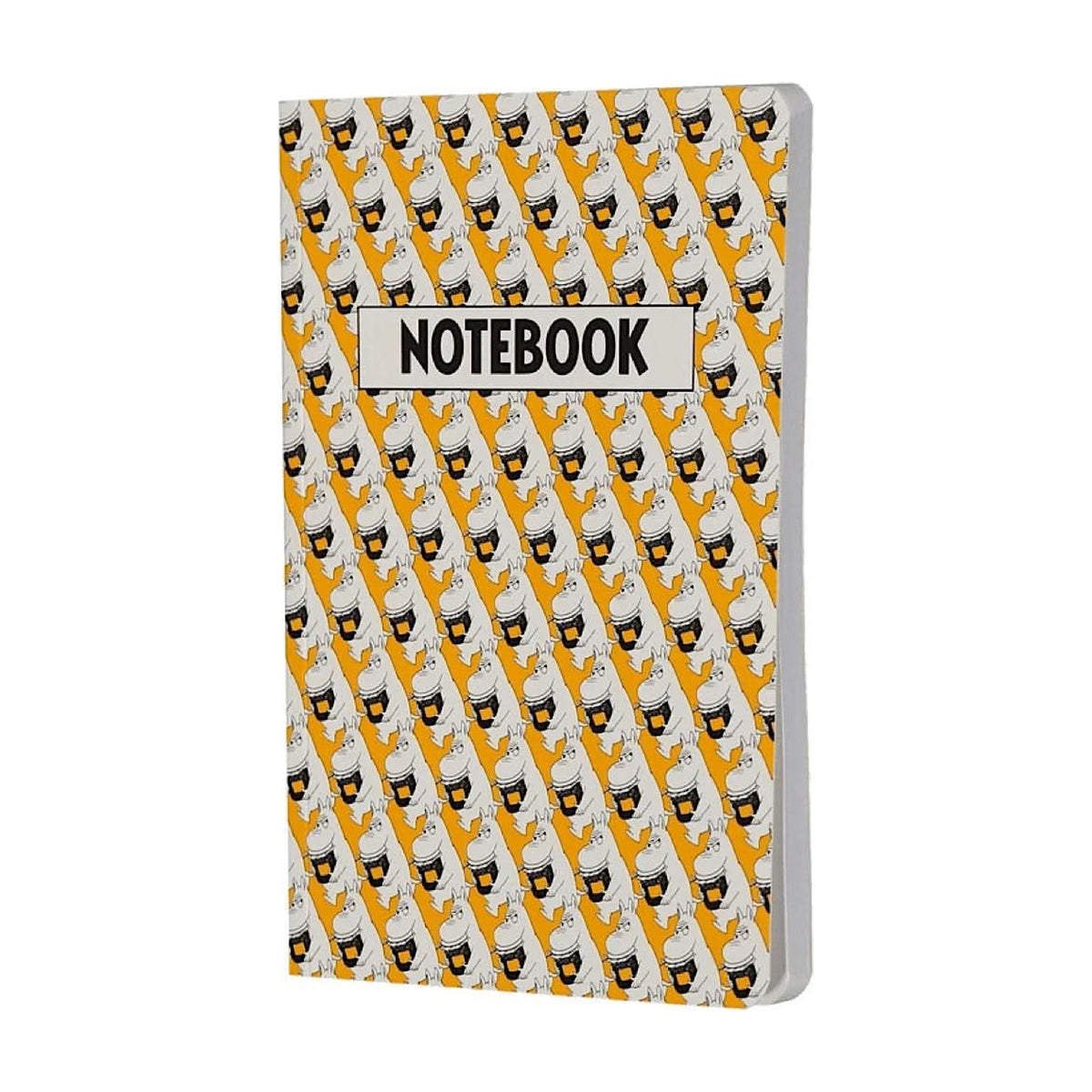 Moomin Pop Art notesbog A5 gul - Dsignhouse 42981