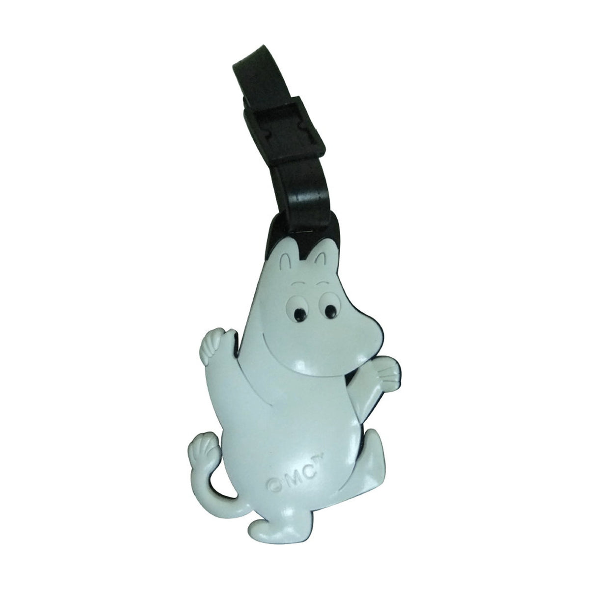Moomin bagagemærke Mumitrolden.
