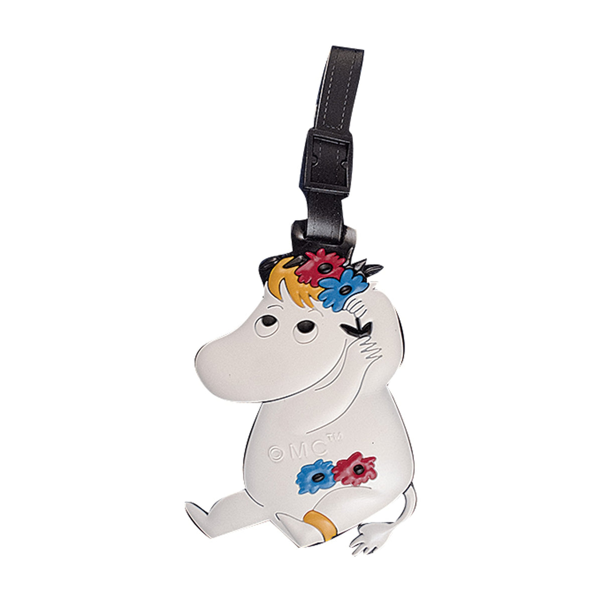 Moomin bagagemærke Mumitrolden & Snorkfrøken.