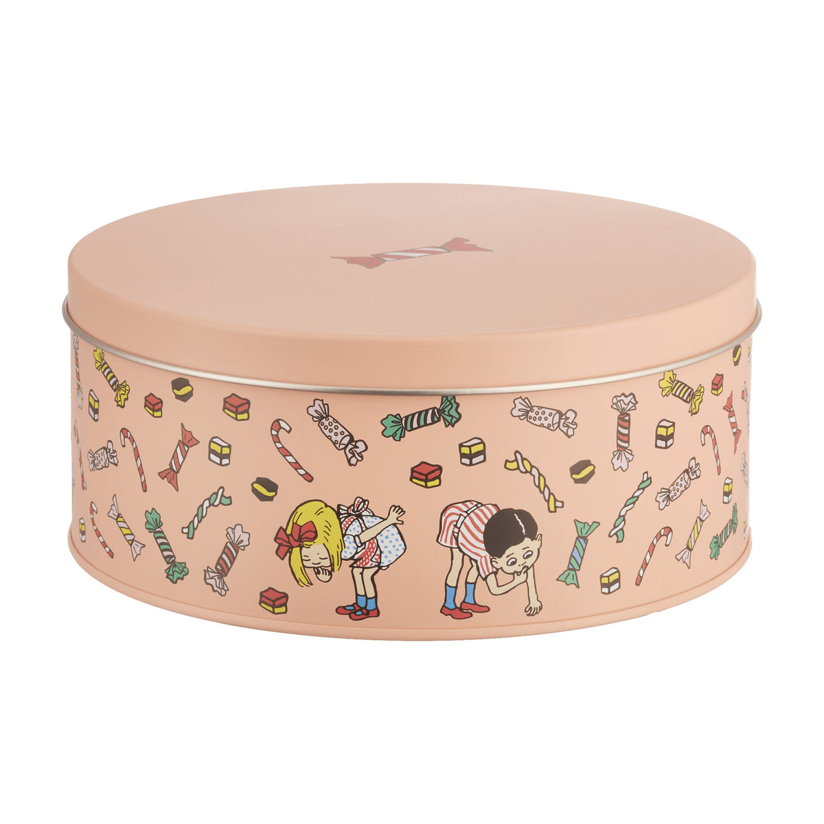 Pippi Langstrømpe Metaldåse Slik 15cm.