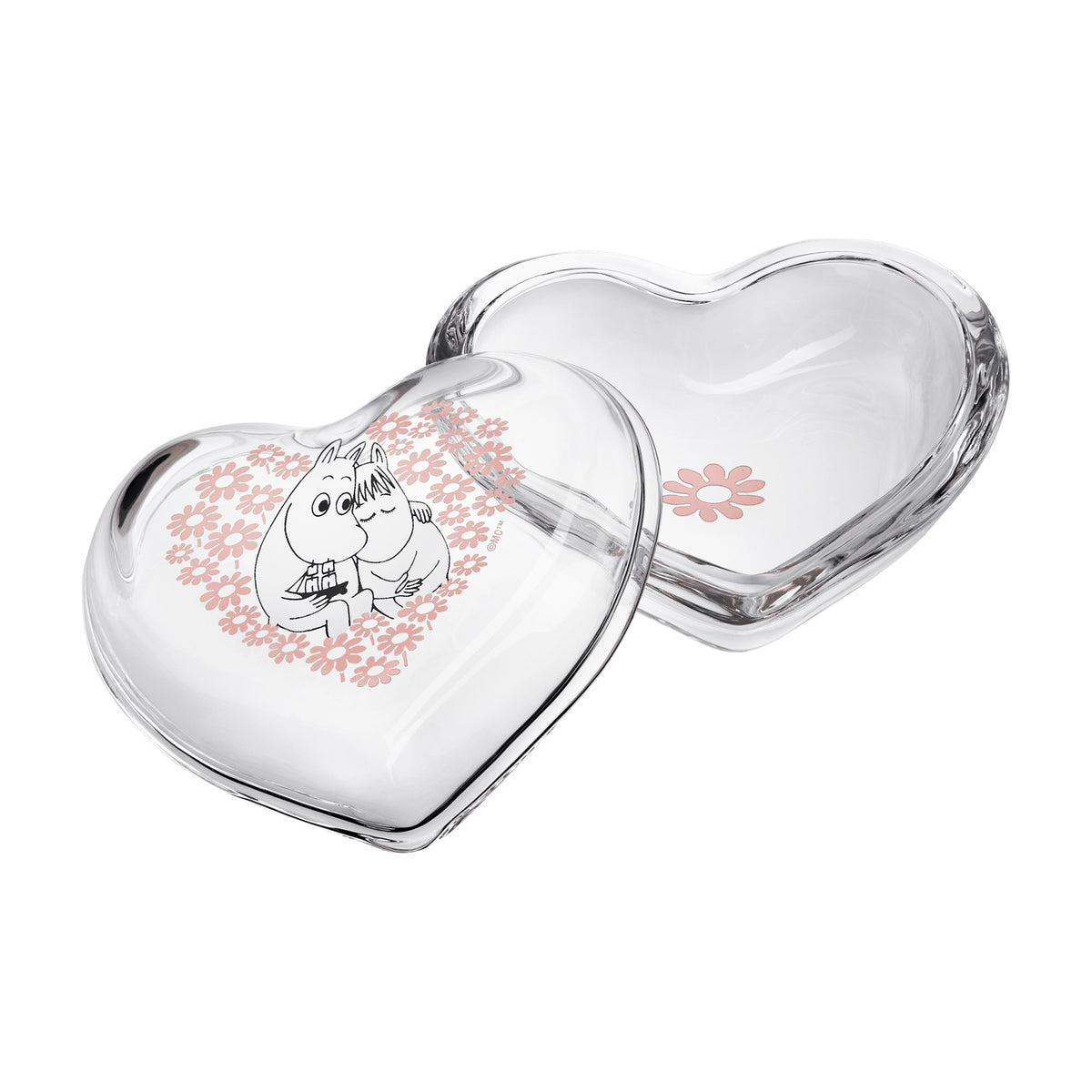 Mumitroldene glashjerte Together Valentine - Dsignhouse
