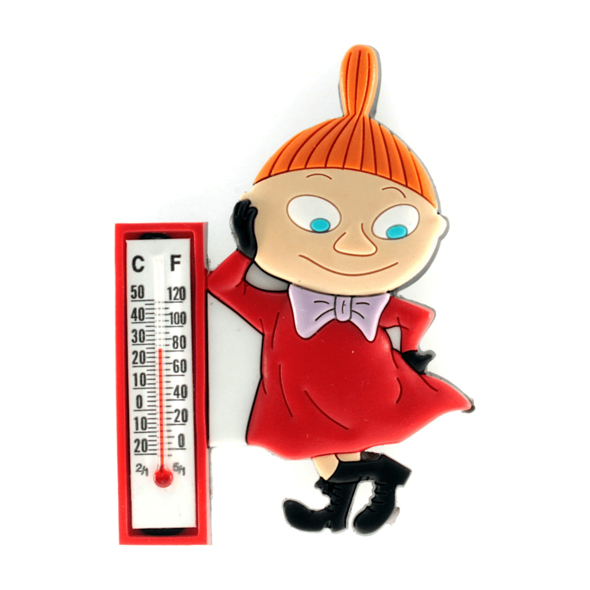 Moomin blød magnet Lille My med termometer - Dsignhouse