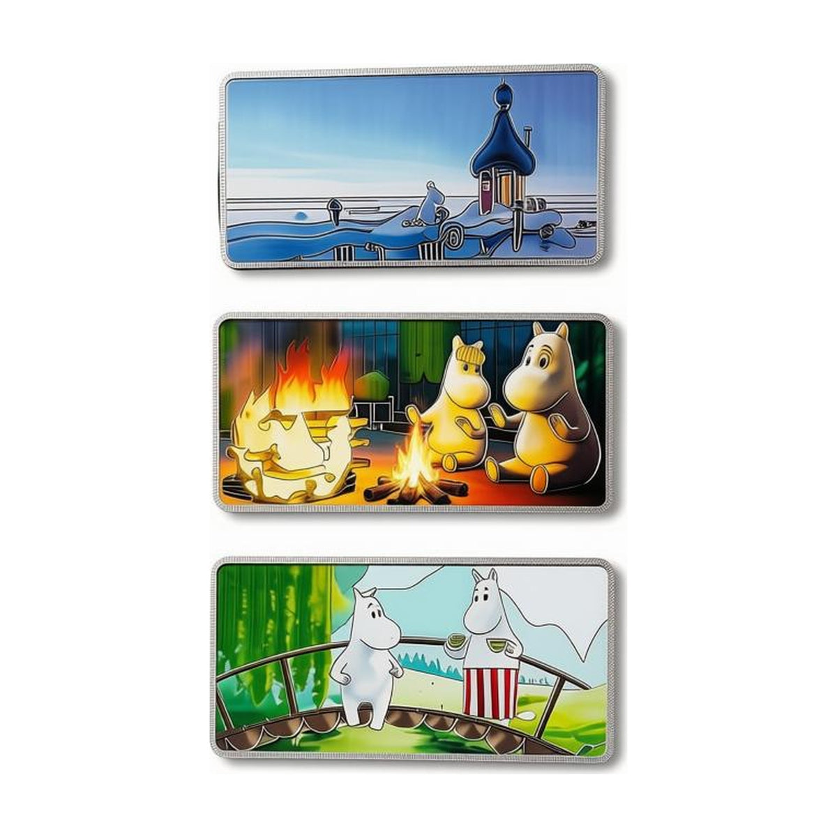 Moomin aluminiumsmagneter - Dsignhouse