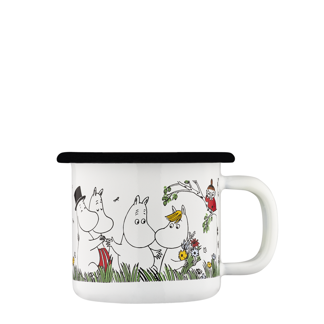 Mumitroldene Emaljekrus 1,5 dl Happy Family
