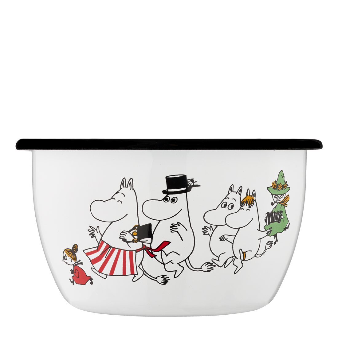 Mumitroldene emaljeskål 6 dl - Moominvalley
