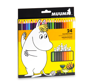 Mumitroldene Moomin colouring pencils 24 pcs