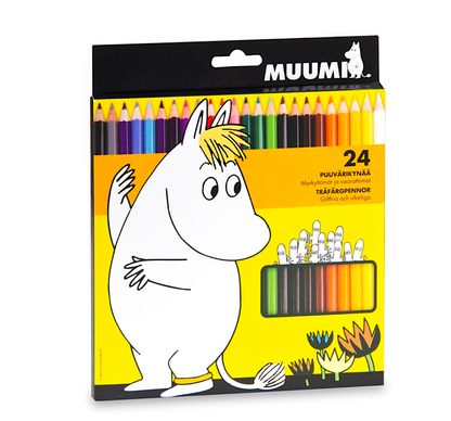 Mumitroldene Moomin colouring pencils 24 pcs