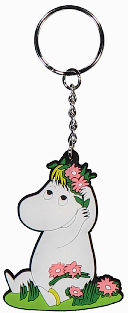 Moomin keychain Miss Snorkmaiden
