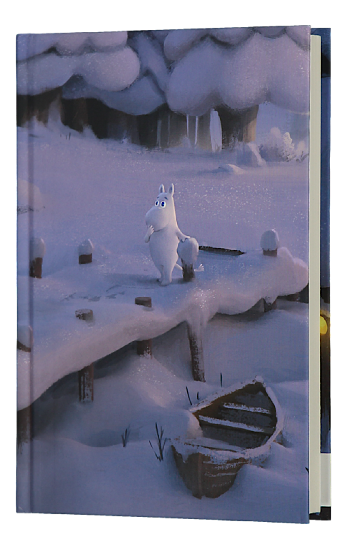 Mumitroldene Moominvalley notesbog Vinter