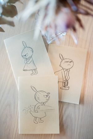 Mumitroldene Moominvalley notesbog A5 Lille My