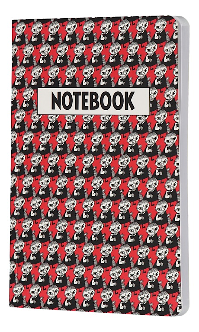 Moomin Pop Art notebook A5 red