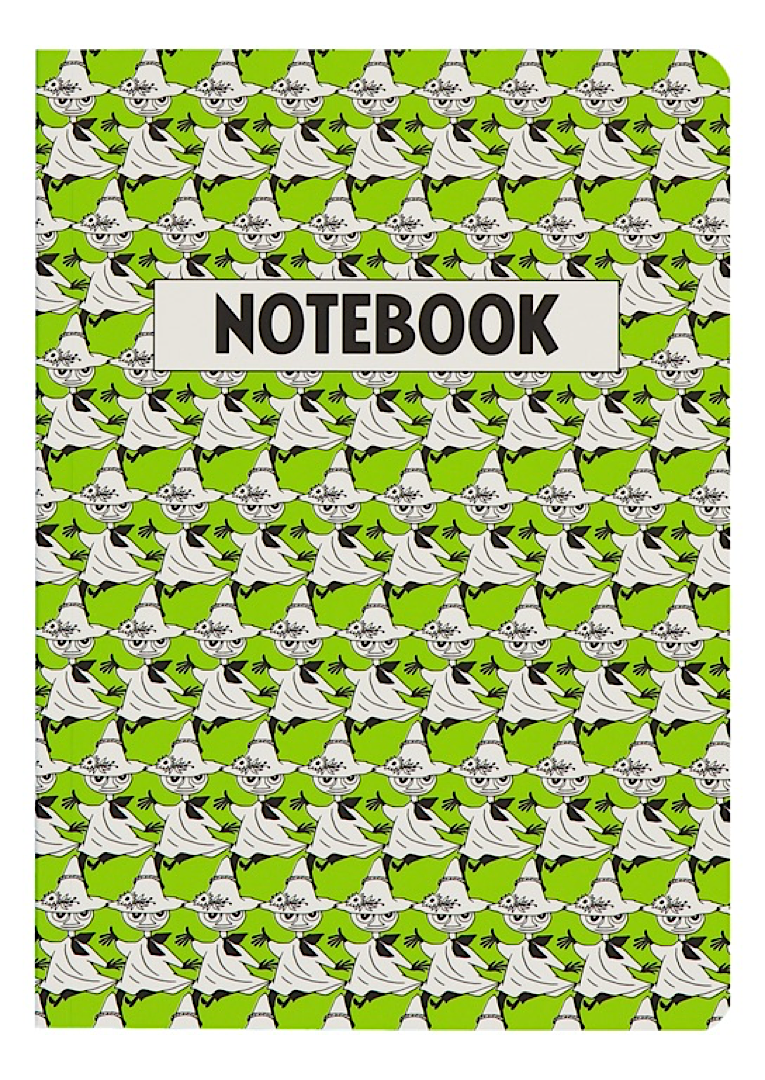 Moomin Pop Art notebook A5 grey