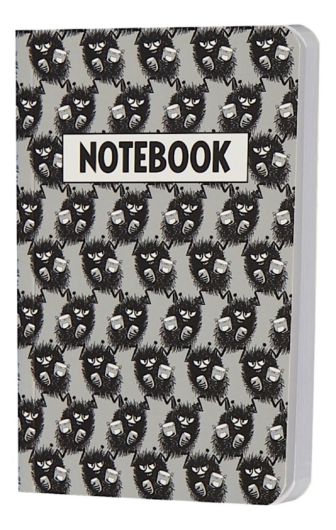 The Moomins Pop Art notebook A6 gray
