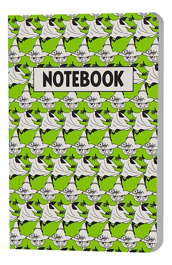 Moomin Pop Art notebook A6 green