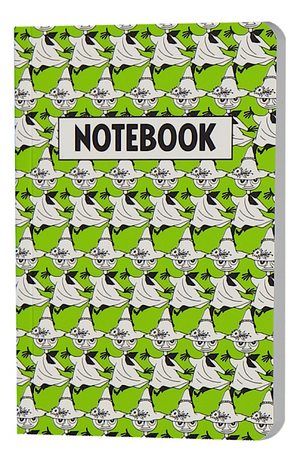 Mumitroldene Pop Art notesbog A6 grøn