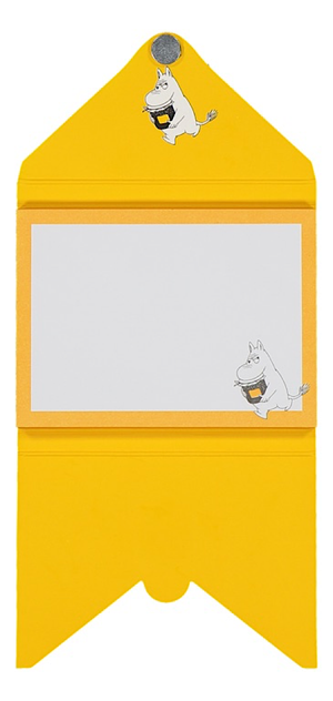 Mumitroldene Pop Art sticky notes gul