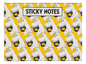 Mumitroldene Pop Art sticky notes gul