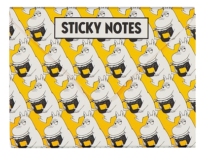 Mumitroldene Pop Art sticky notes gul