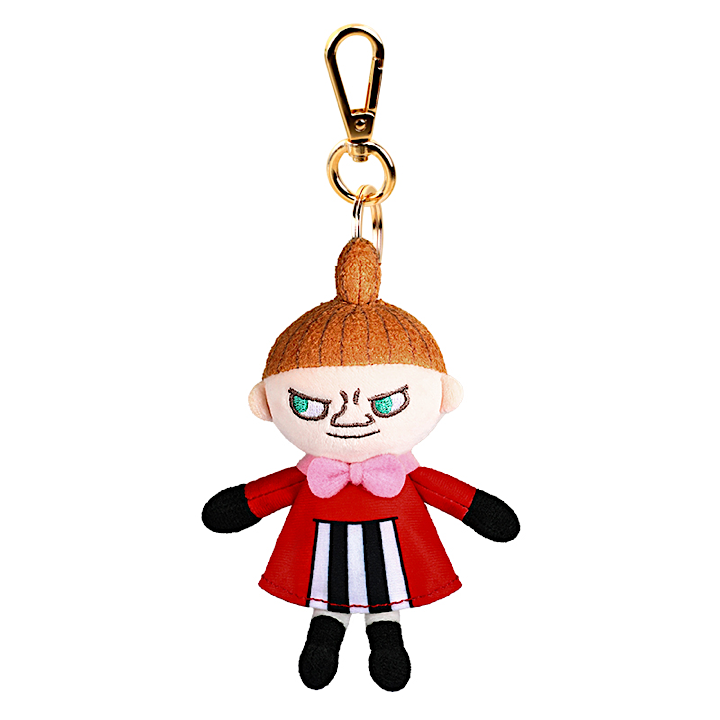 Mumitroldene pendant/key ring Little My red