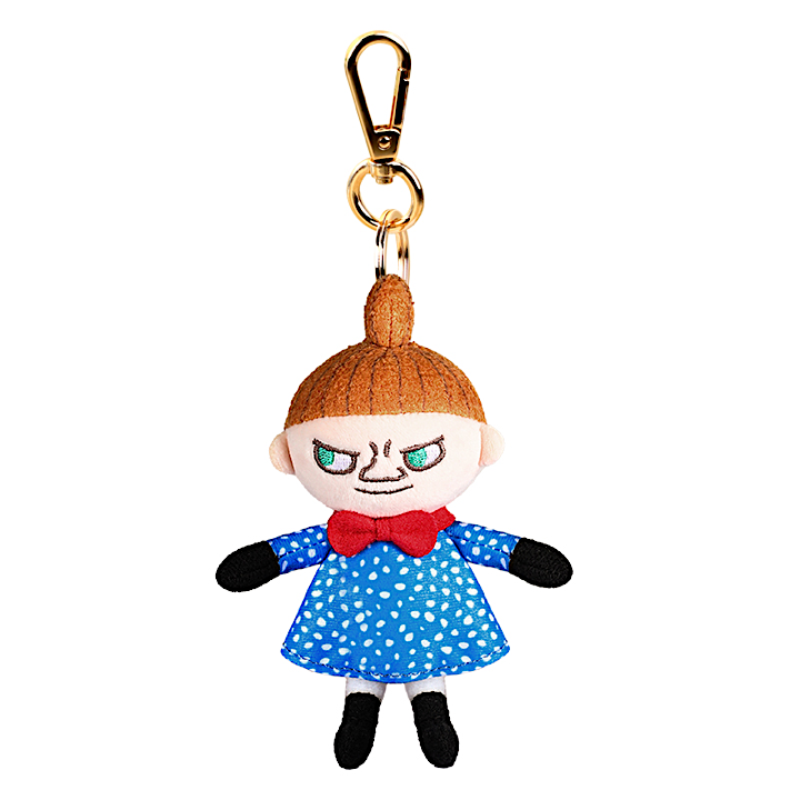 Mumitroldene pendant/key ring Little My blue