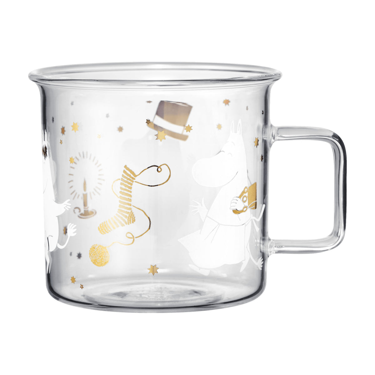 Moomin glaskrus Sparkling Stars 3,5 dl - Dsignhouse