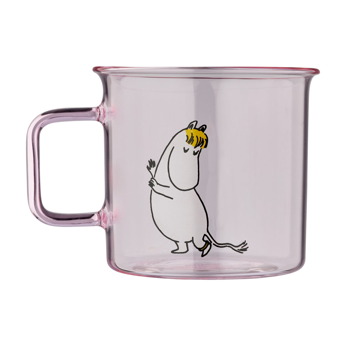 Moomin glaskrus 3,5 dl Originals, Snorkfrøken, lyserød - Dsignhouse