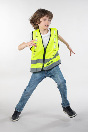 Mumitroldene refleksvest2 med lynlås L-XL - L-XL / > 170cm - >170 cm