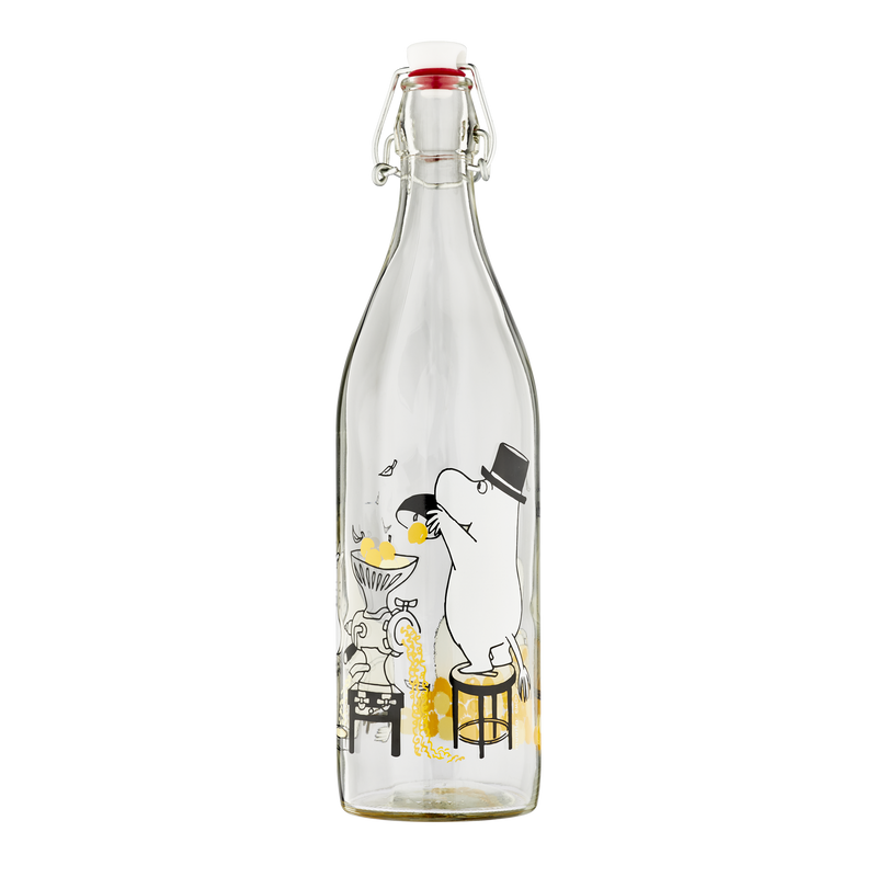 Mumitroldene glasflaske 1L Fruits - Dsignhouse