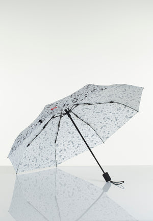 Mumitroldene paraply 100cm "Garden" hvid