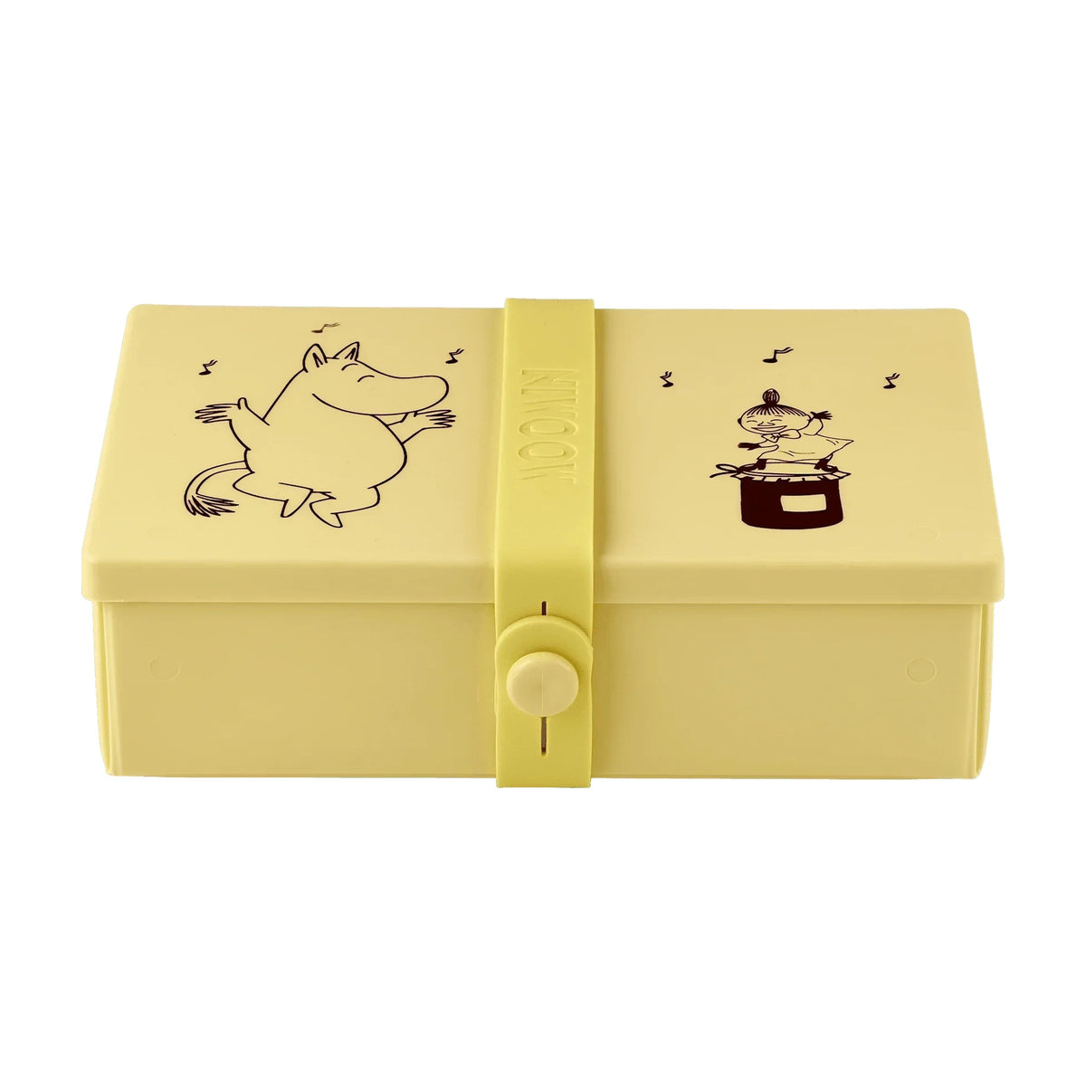 Moomin Lunch Box 01, Rektangulær, citrus.