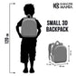 CAPITAN AMERICA Elite 3D Backpack P - Dsignhouse