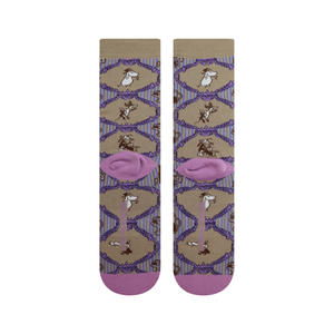 Mumitroldene Nvrlnd sokker, Celebration Lilac Crew - S/M