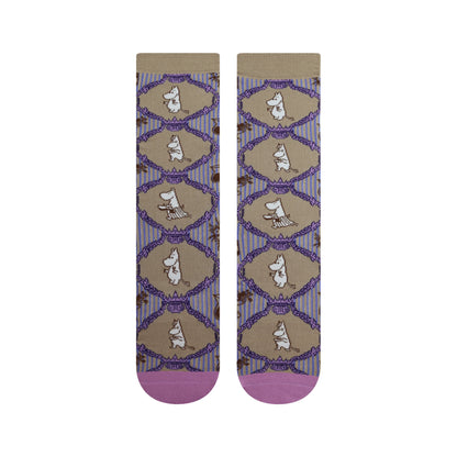 The Moomins Nvrlnd Socks, Celebration Lilac Crew - S/M