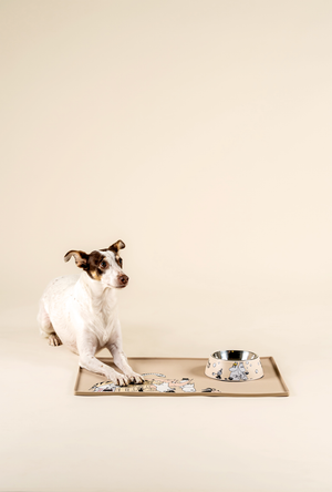 Mumitroldene silikoneunderlag 60 x 40 cm - beige