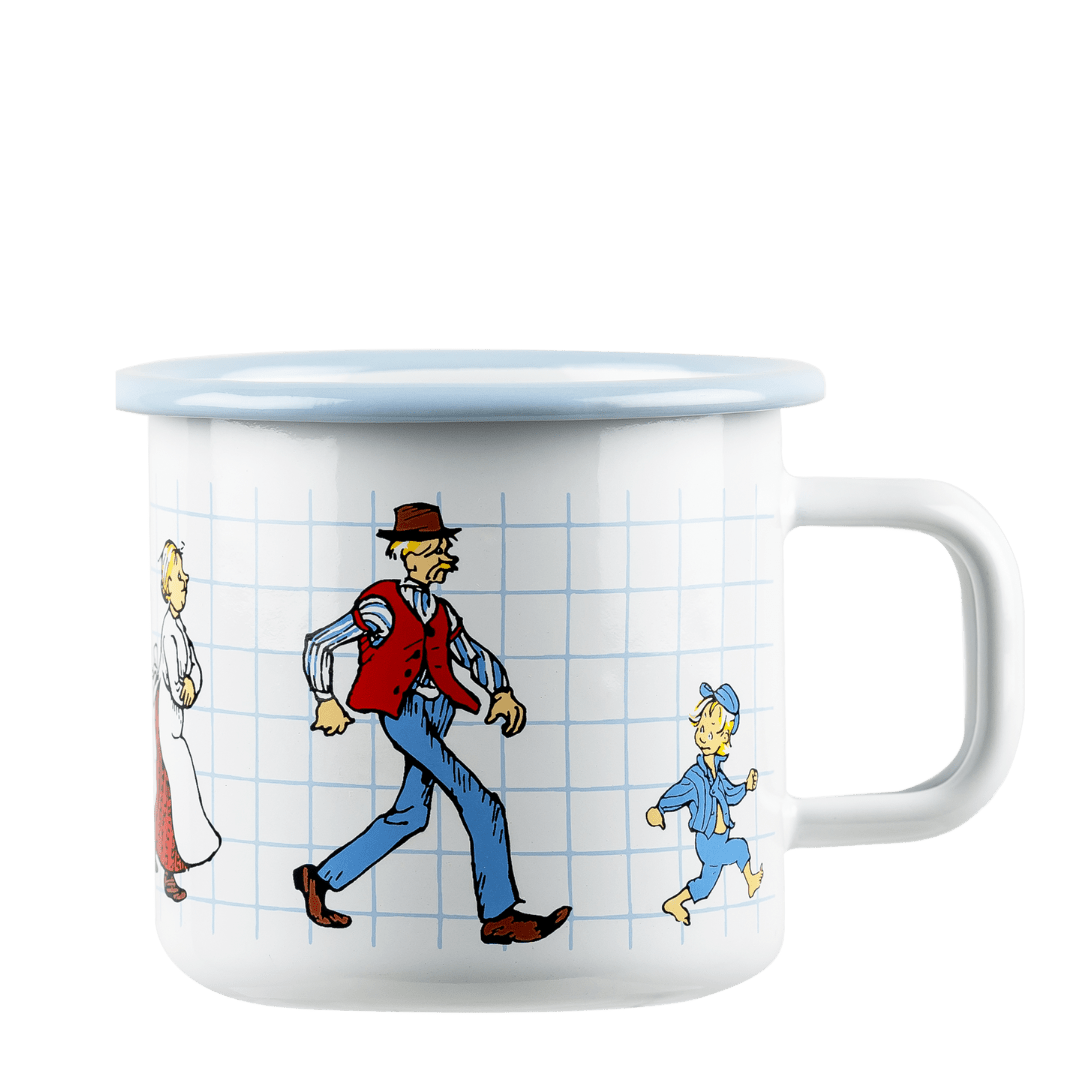 Emil fra Lønneberg emaljekrus 3,7 dl - The Katthult Folks - Dsignhouse