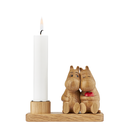 Mumitroldene HUG Lysestage 7,5cm FSC egetræ