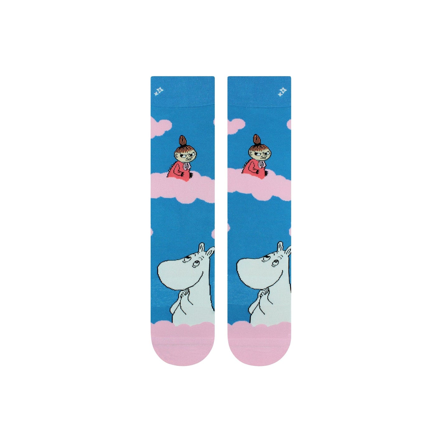 The Moomintrolls Nvrlnd socks Clouds Crew - S/M