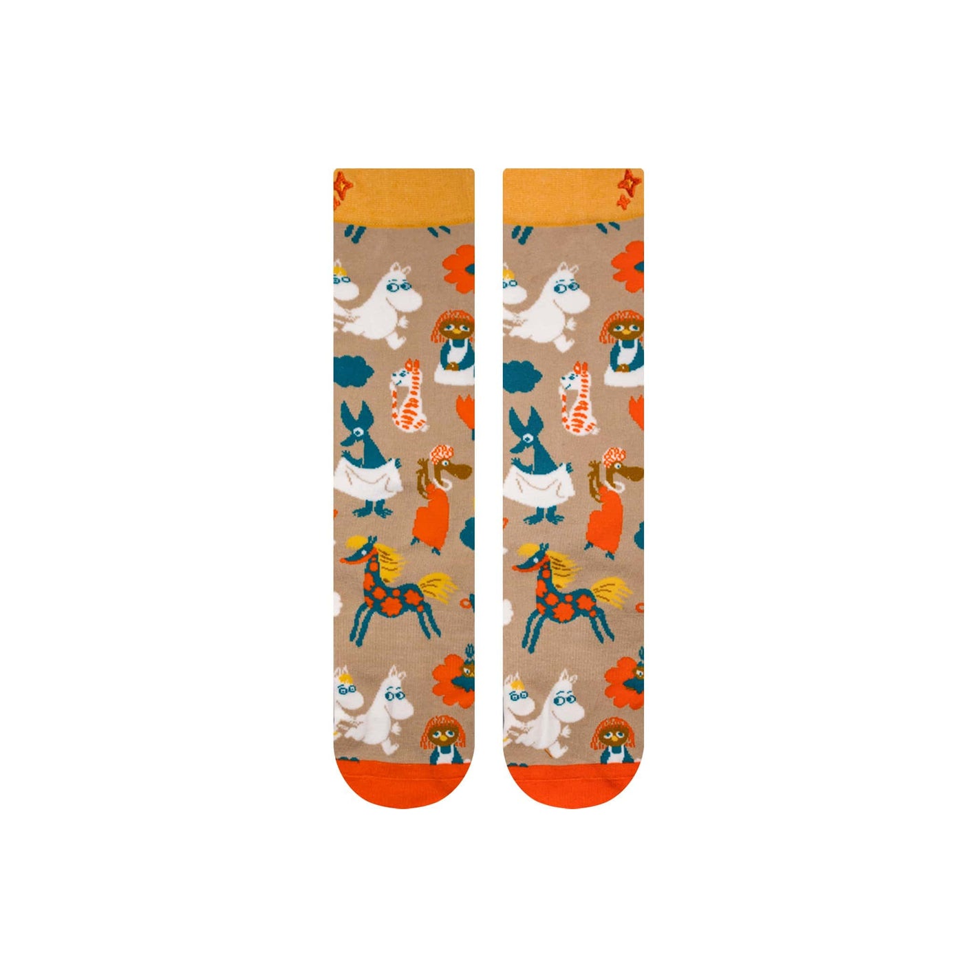 The Moomintrolls Nvrlnd socks Wallpaper Crew - L/XL