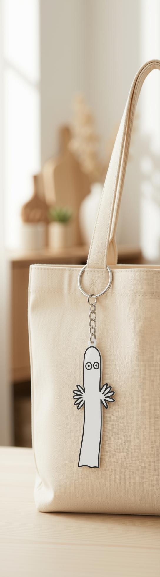 Key ring PVC Hattifattener