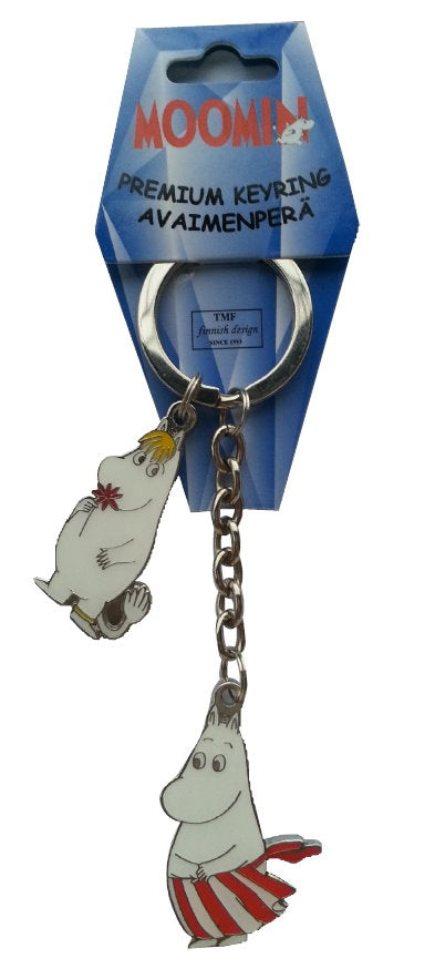 Moomin metal keychain