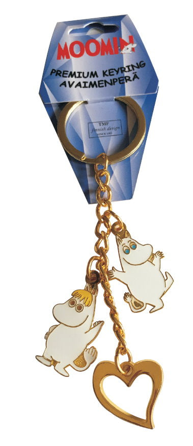 Moomin metal keychain
